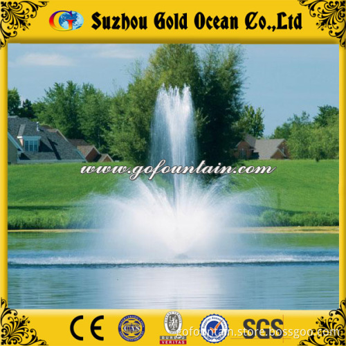 Anti-Wind Three-Layer Flower Shape Spray Mini Garden Foutnain Floating on River